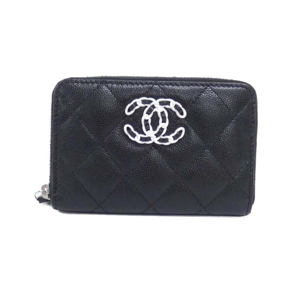 CHANEL Authentic Black Wallet